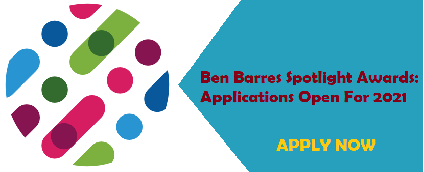 Ben Barres Spotlight Awards: Applications Open For 2021