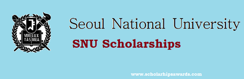 SNU scholarships in South Korea 