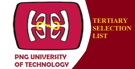 PNG University of Technology Selection list