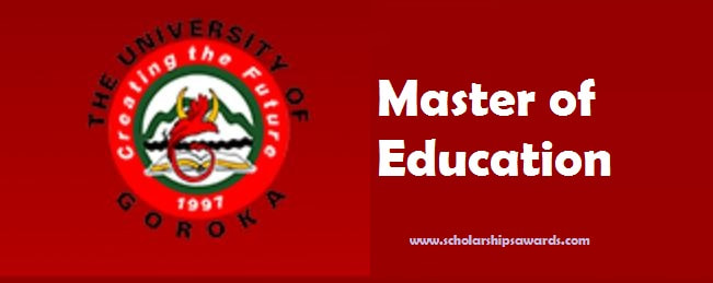 Master of Education at University of Goroka